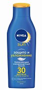 Нивея Sun Лосьон солнцезащитный Защита и увлажнение SPF30 125 мл
