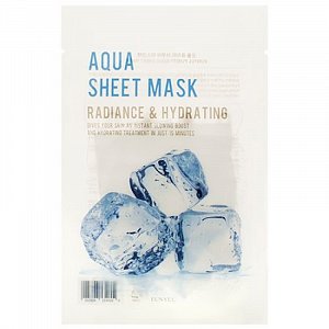 Eunyul  Маска тканевая д/лица с гиалуронов.кислотой 22мл Purity Aqua Sheet Mask