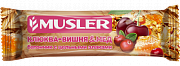 Musler Батончик Мюсли Клюква-Вишня-Мед с цельными злаками 30 г Musler Батончик Мюсли Клюква-Вишня-Мед с цельными злаками 30 г