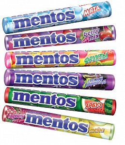 Mentos Драже в ассортименте