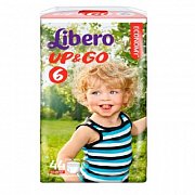 Libero Подгузники-трусики Up&Go мега XL 13-20 кг 44 шт. Libero Подгузники-трусики Up&Go мега XL 13-20 кг 44 шт.
