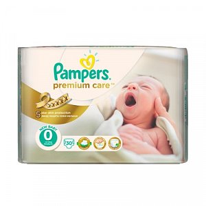 Pampers Подгузники Premium Care 1-2,5 кг Mini 30 шт.