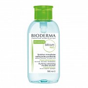 Bioderma Sebium Н2О Мицеллярная вода с помпой 500мл Bioderma Sebium Н2О Мицеллярная вода с помпой 500мл