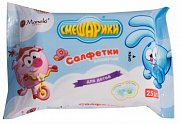 Maneki Салфетки влажные Смешарики 25 шт.