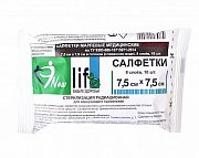 Салфетки марлевые стерильные 7,5 смх7,5 см в 8-мь слоёв 10 шт. New life Салфетки марлевые стерильные 7,5 смх7,5 см в 8-мь слоёв 10 шт. New life