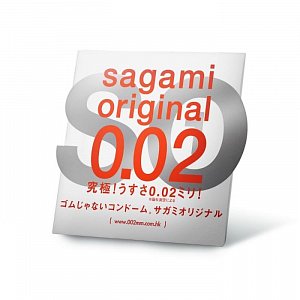 Sagami Original 0.02 Презервативы полиуретановые 1 шт.