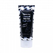 FarmStay Маска-пленка очищающая с углем 100 мл Charcoal Black Head Peel-off Mask Pack FarmStay Маска-пленка очищающая с углем 100 мл Charcoal Black Head Peel-off Mask Pack