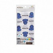 Kokubo [Кокубо] Furocco Мочалка Синий слоненок 26х80 см, марлевая 880096