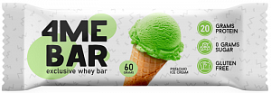 Батончик протеиновый 60г фисташковое мороженое 4Me Nutrition 4me Bar Pistachio Ice Cream