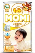 Momi Premium Подгузники-трусики L 9-14 кг 42 шт. Momi Premium Подгузники-трусики L 9-14 кг 42 шт.