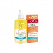 Vichy Capital Soleil Спрей двухфазный увлажняющий SPF50 200 мл + Матирующая эмульсия SPF50 50 мл Vichy Capital Soleil Спрей двухфазный увлажняющий SPF50 200 мл + Матирующая эмульсия SPF50 50 мл