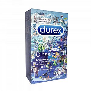 Durex Презервативы Classic классические 12 шт.