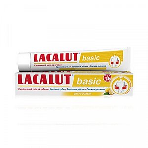Lacalut Зубная паста Basic Цитрус 75 мл