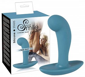 массажер Простаты Smile Bad Boy голубой