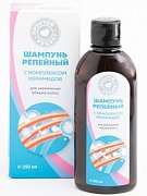 Шампунь Простой рецепт для увеличения объема волос репейный 250мл с комплексом керамидов