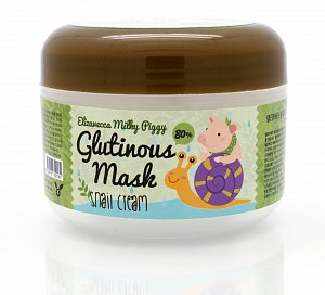 Elizavecca Крем-маска с улиточным секретом Milky Piggy Glutinous 80% Mask 100 г