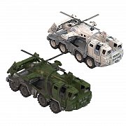 Нордпласт 286 Военный тягач Арктика с вертолетом