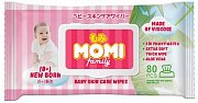 Momi Family детские влажные салфетки 80 шт. Momi Family детские влажные салфетки 80 шт.