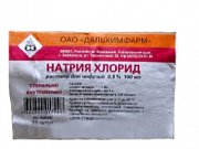 Натрия хлорид раствор для инфузий 0,9% флакон 100 мл 35 шт. Дальхимфарм Натрия хлорид раствор для инфузий 0,9% флакон 100 мл 35 шт. Дальхимфарм
