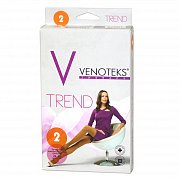 Venoteks Колготки TREND 2 класс компрессии (23-25мм) XXXL черный Venoteks Колготки TREND 2 класс компрессии (23-25мм) XXXL черный
