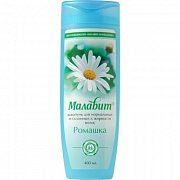 Малавит Шампунь для волос Ромашка 400 мл, для нормальных и склонных к жирности волос