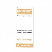 Бенакорт порошок для ингаляций 200мкг 100доз