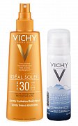 Vichy Capital Ideal Soleil Спрей увлажняющий SPF30 200 мл + Термальная вода 50 мл Vichy Capital Ideal Soleil Спрей увлажняющий SPF30 200 мл + Термальная вода 50 мл