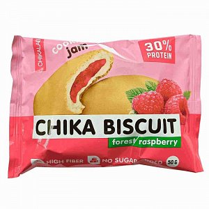 Протеиновое бисквитное печенье 50г Chika Biscuit малина Chikalab