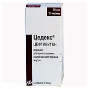 Цедекс порошок для приема внутрь для детей 180 мг 5 мл 30 мл